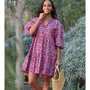 SUDNRY for Evereve The Anywhere Mini Dress in Ditzy Floral Women's size 0